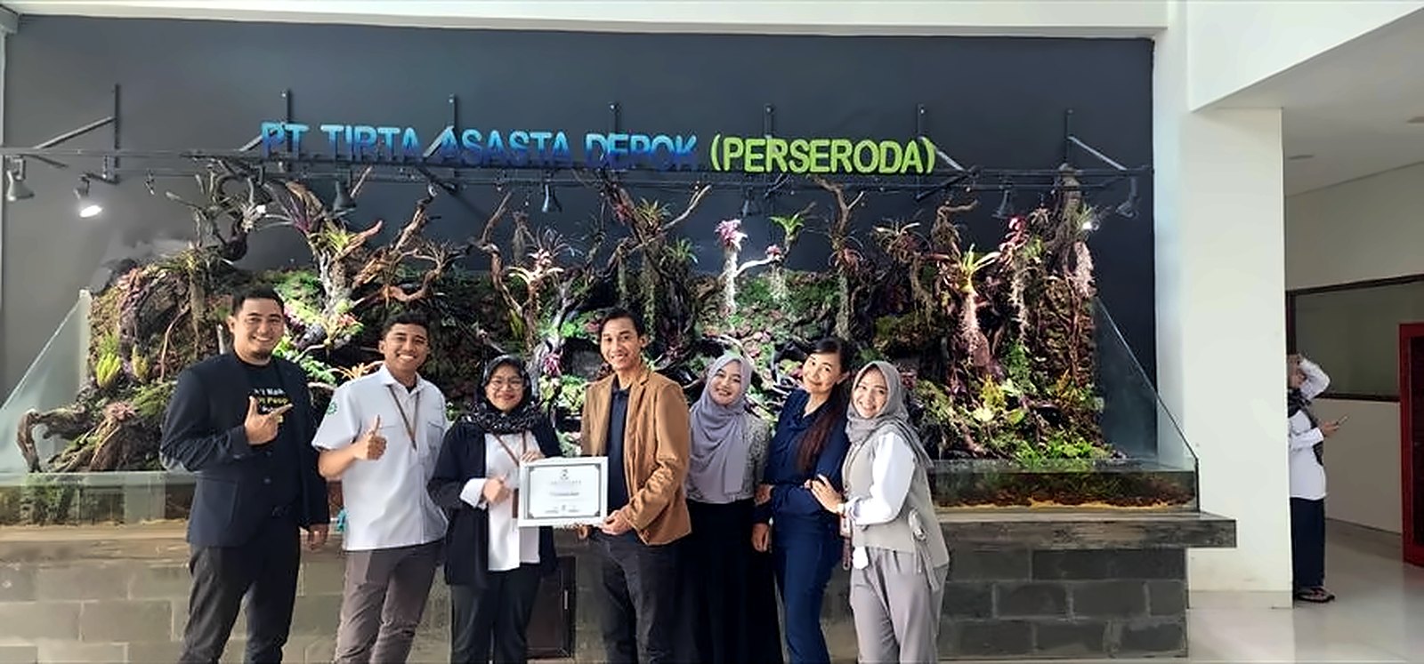 Visit to PT Tirta Asasta Depok (Perseroda)